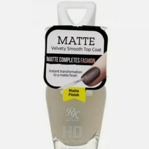 Ruby KISS Matte Velvety Finish Top Coat, 0.5 fl.oz